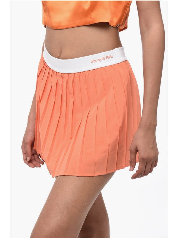 Sporty And Rich Orange Skirt