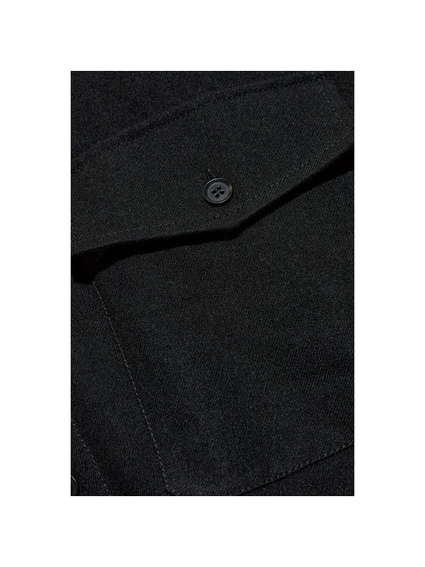 Chest Pocket Wool Shirt