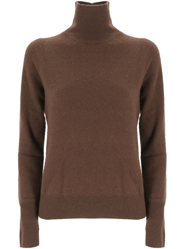 High Neck Cashmere Knit