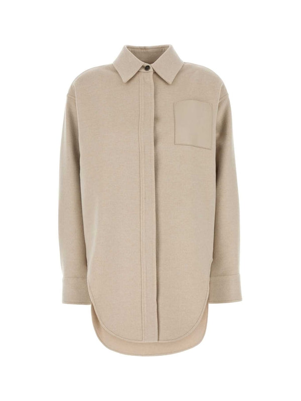 Wool Cashmere Over Shirt