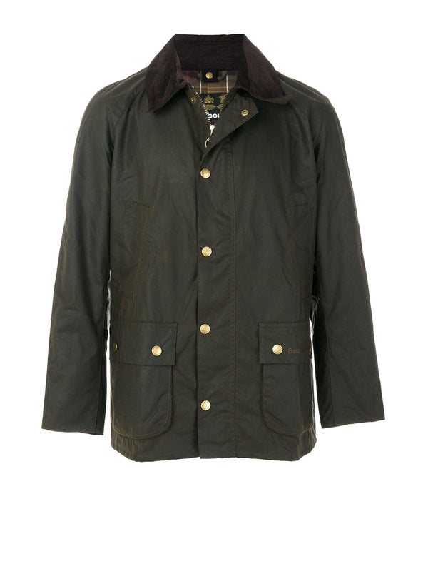 ashby corduroy collar wax jacket