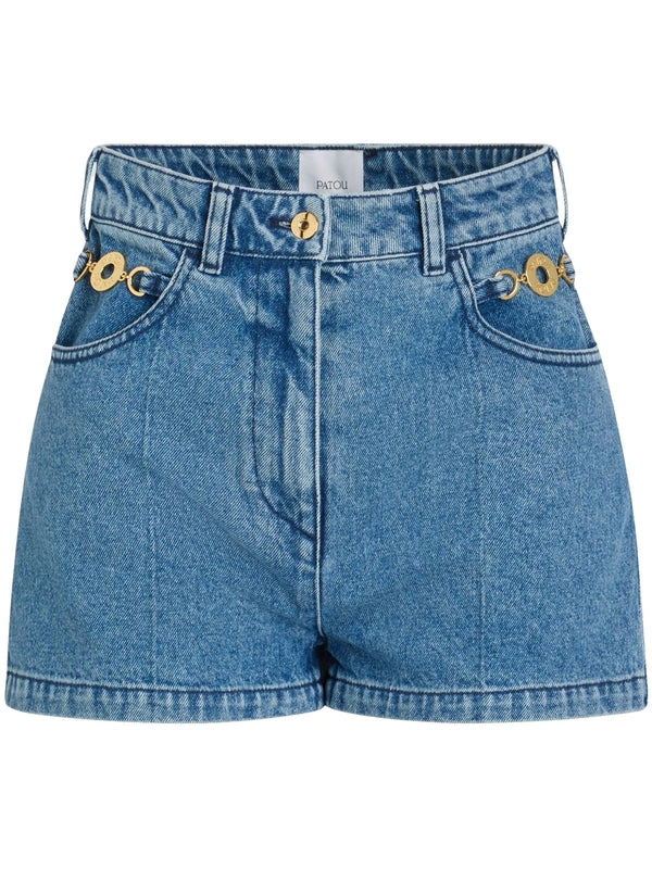 Patou Blue Shorts