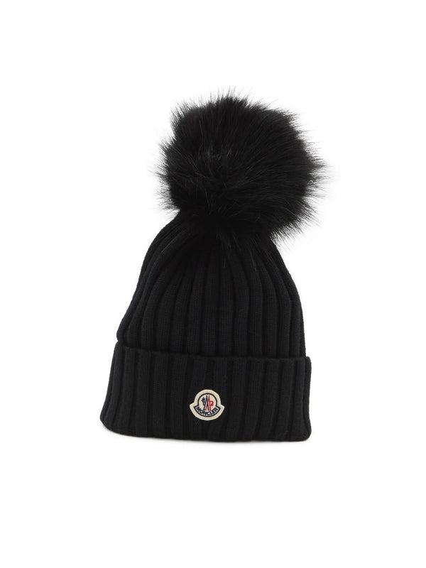 Moncler Black Beanies