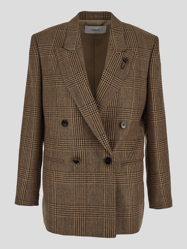 Boutonniere Double Alpaca Wool Jacket