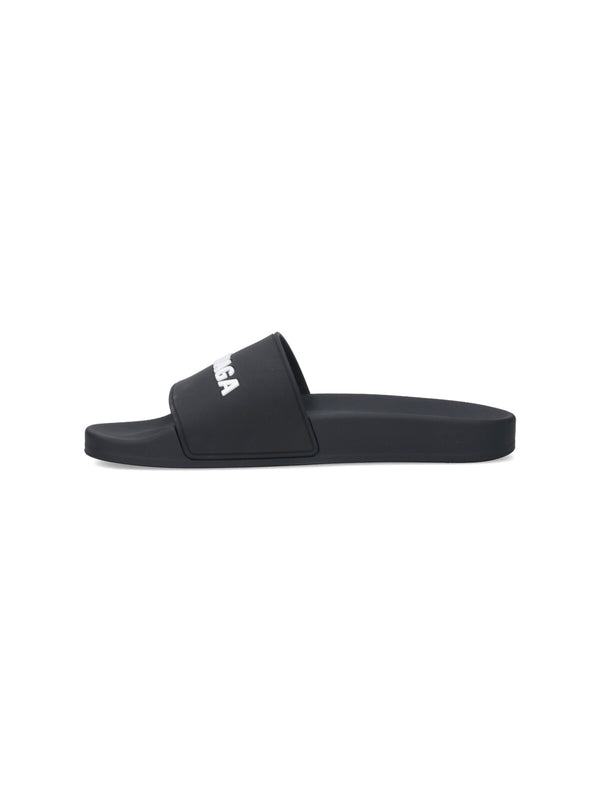 Balenciaga Black Slides