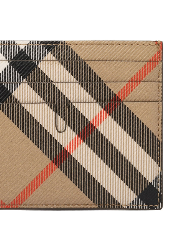 Burberry Beige Card Wallet