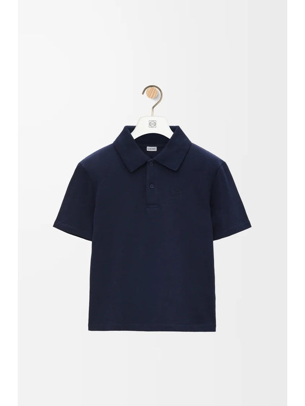 Anagram Logo Embroidered Polo Shirt