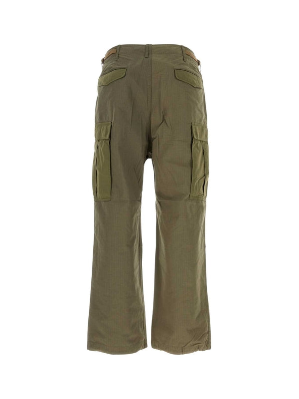 Cotton Nylon Cargo Pants