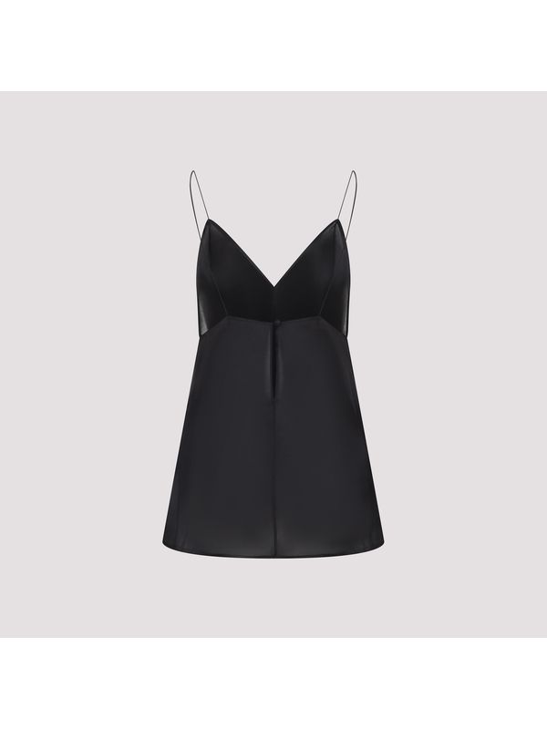 Talsie Silk Sleeveless Top