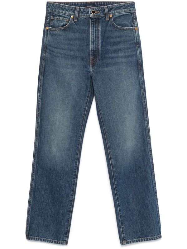 Abigail Cotton Denim Pants