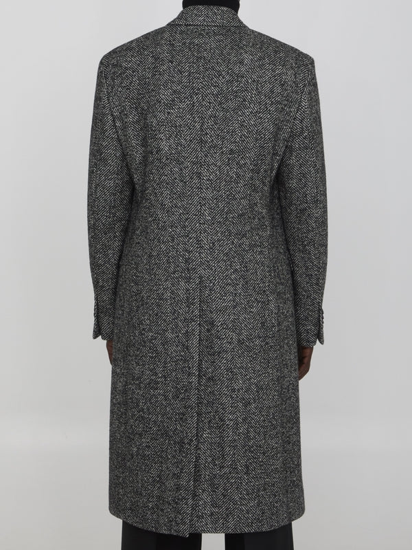 Wool Alpaca Silk Coat - Jente