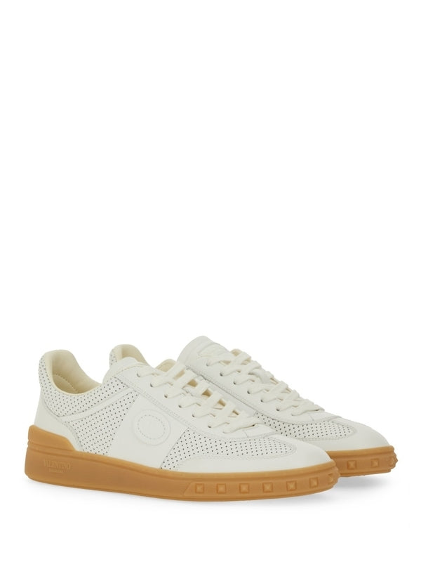 Valentino White Low Top Sneakers