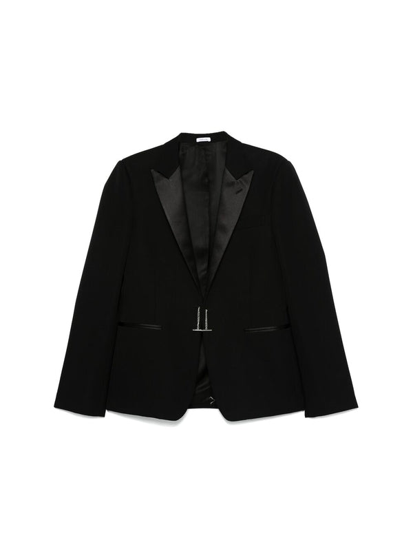 Alexander Mcqueen Black Tailored Jackets