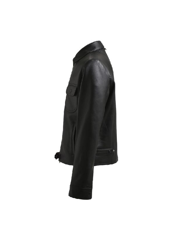 Buckle Vintage Leather Jacket