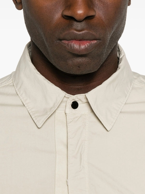 Wappen Patch Double Pocket Overshirt
  Jacket