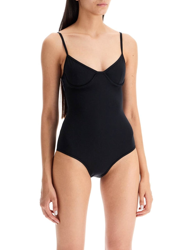 Black One-piece Swimsuit