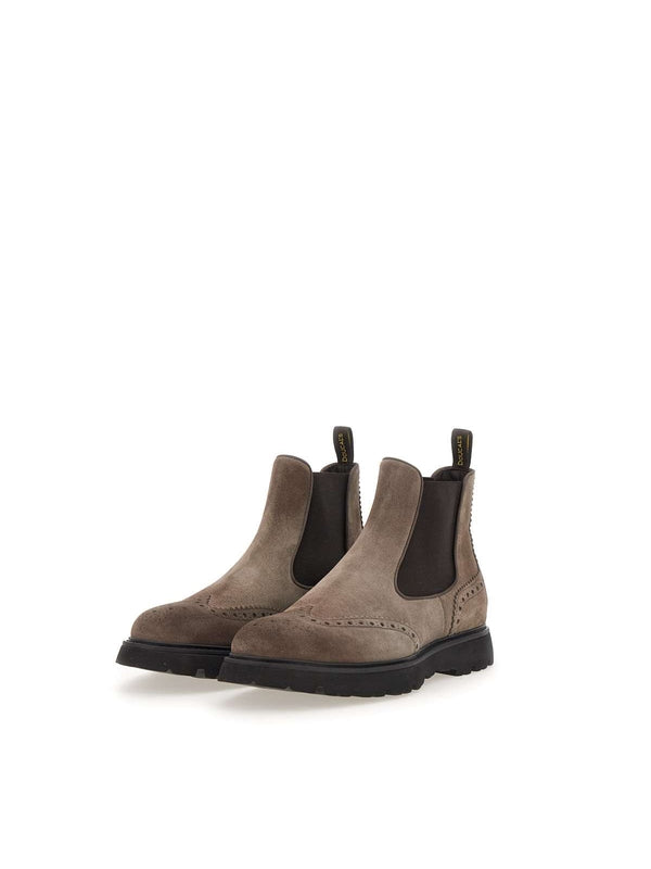 Doucal'S Brown Chelsea Boots