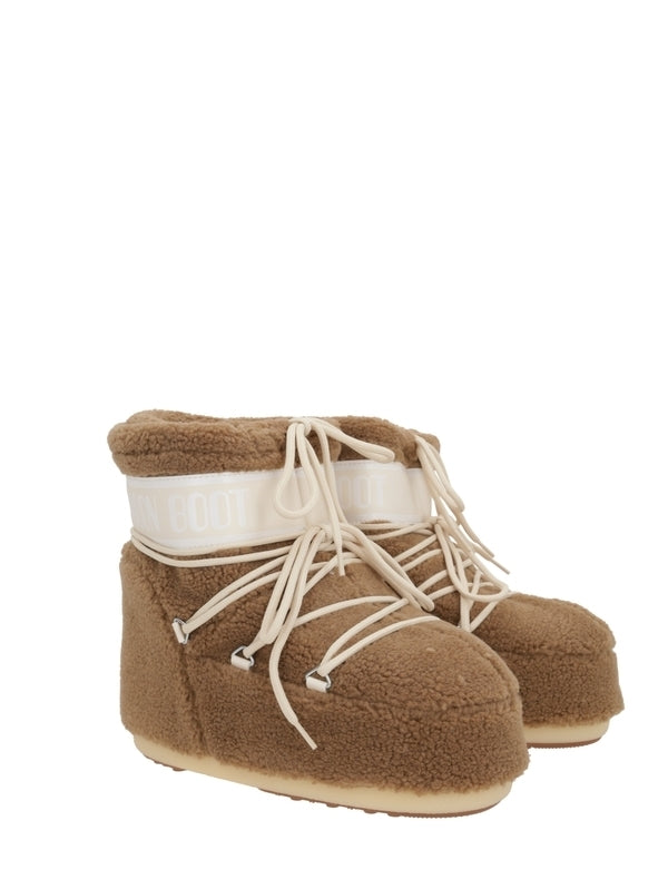 Moon Boot Brown Lace-Up Boots