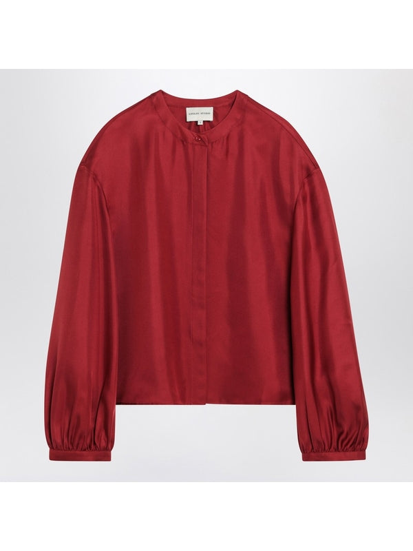 Crewneck Silk Blouse