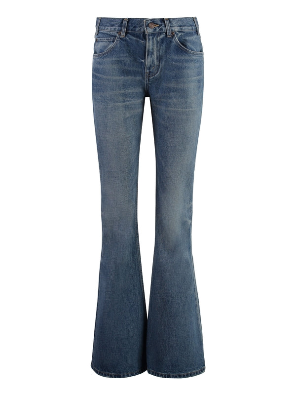 Flare Denim Pants