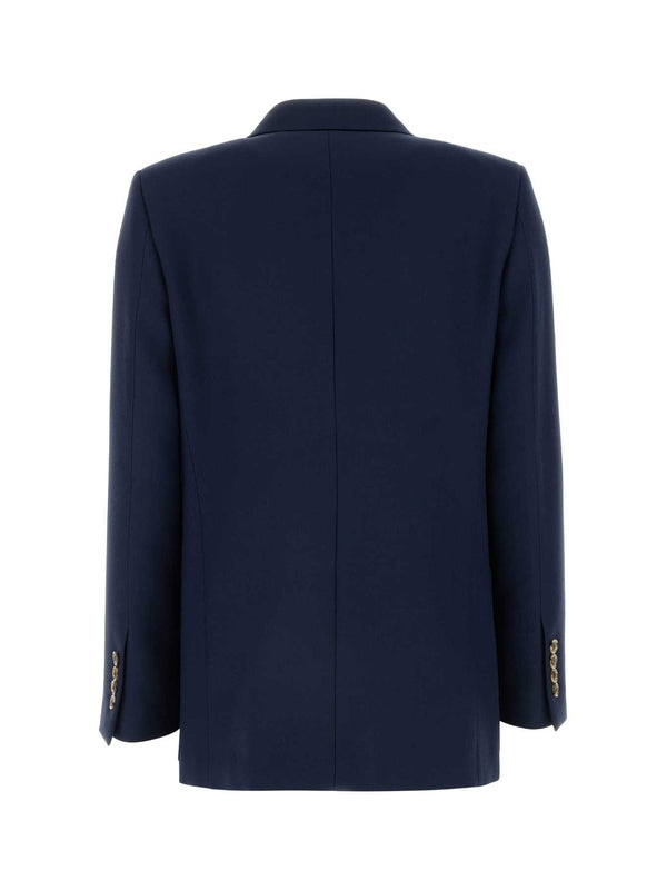 Wool Double-breasted Jacket