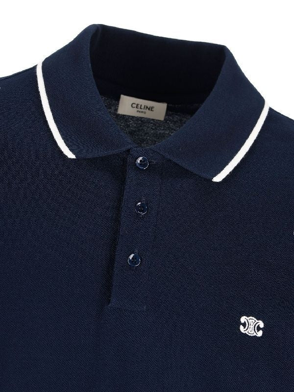 Triomphe Logo Classic Polo Shirt