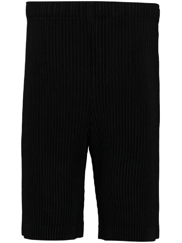 Mc May Pleated Bermuda Shorts