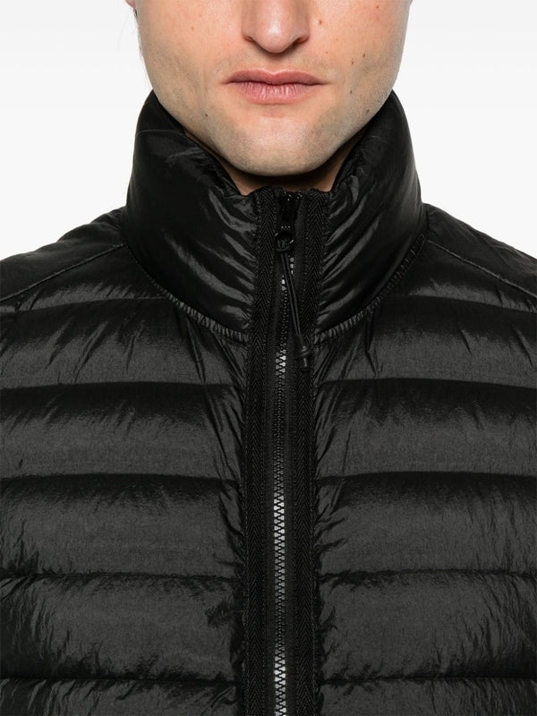 Wappen Patch High-neck Puffer Vest