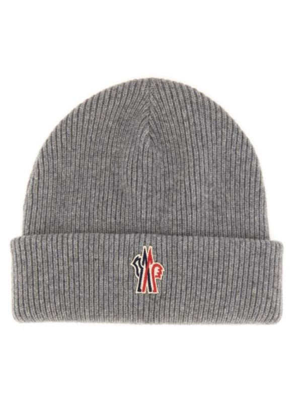 Grenoble Logo Patch Wool Beanie