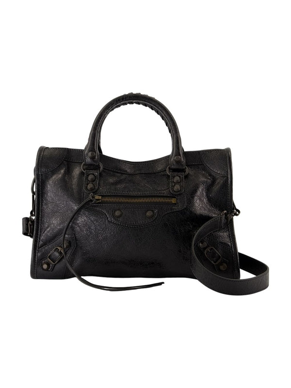 Balenciaga City Small Black Tote Bags