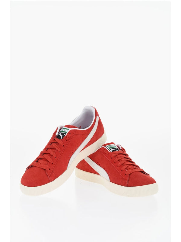 Puma Red Low Top Sneakers