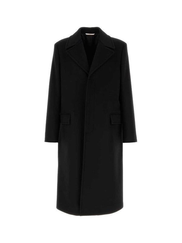 Wool Cashmere Single Coat