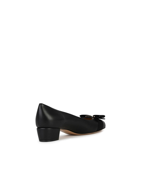 Vara Bow Leather Pumps