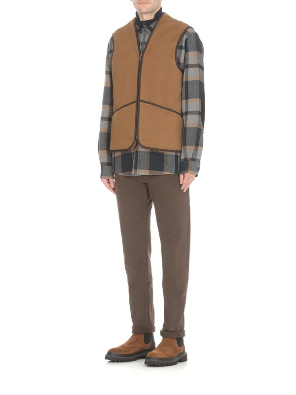 Barbour Brown Vests