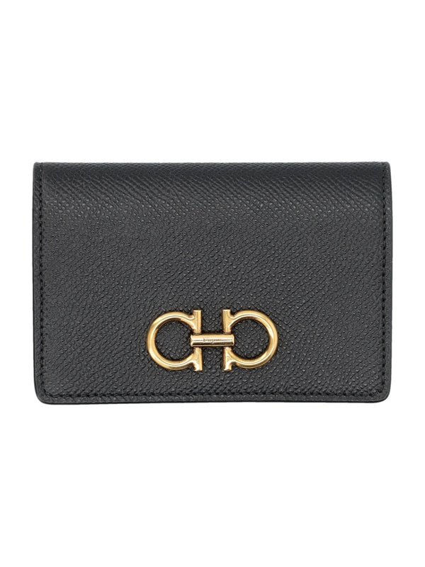 FERRAGAMO - The Gancini wallet Card holders - Jente
