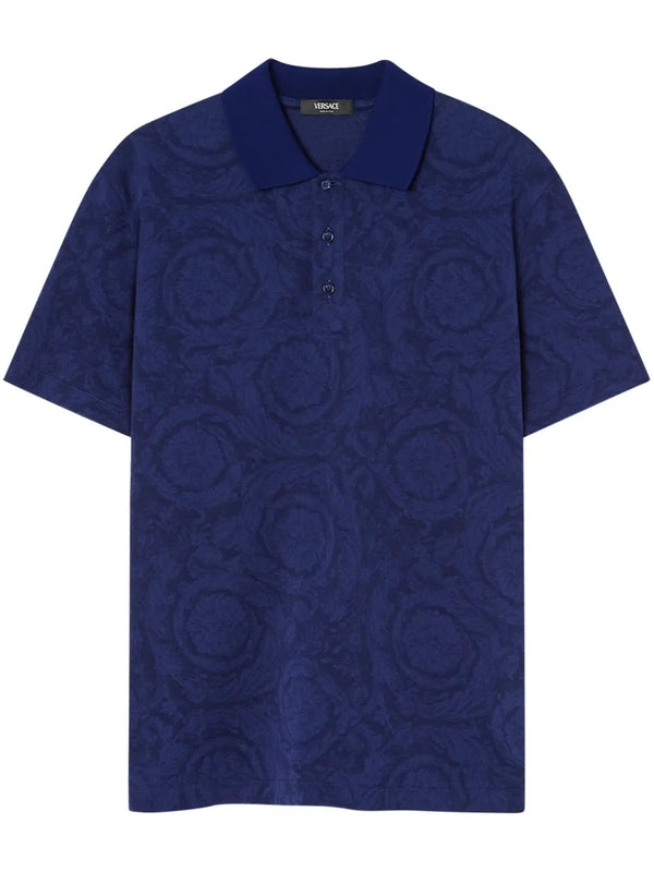 Barocco Cotton Polo Shirt