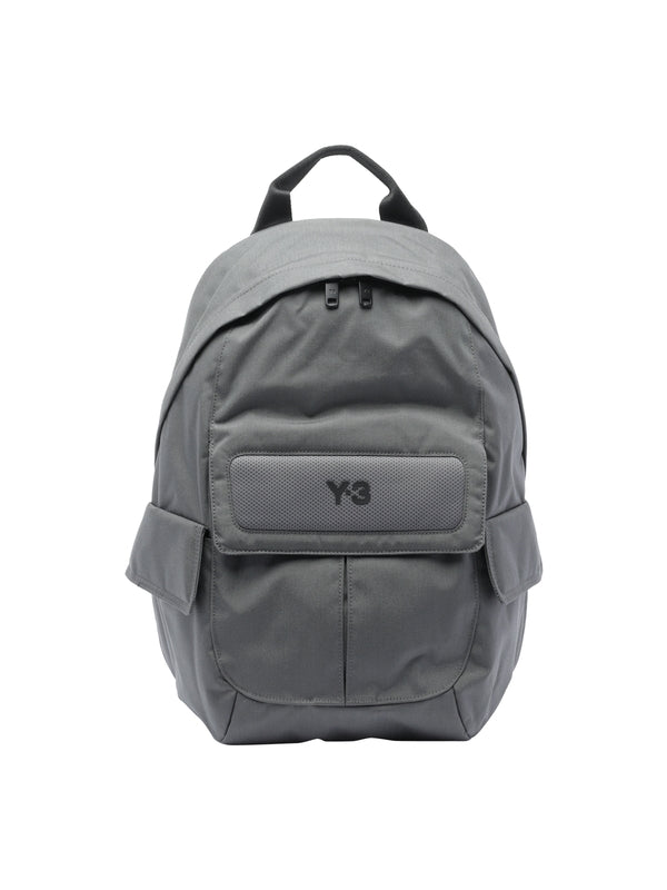 Y-3 Grey Backpacks