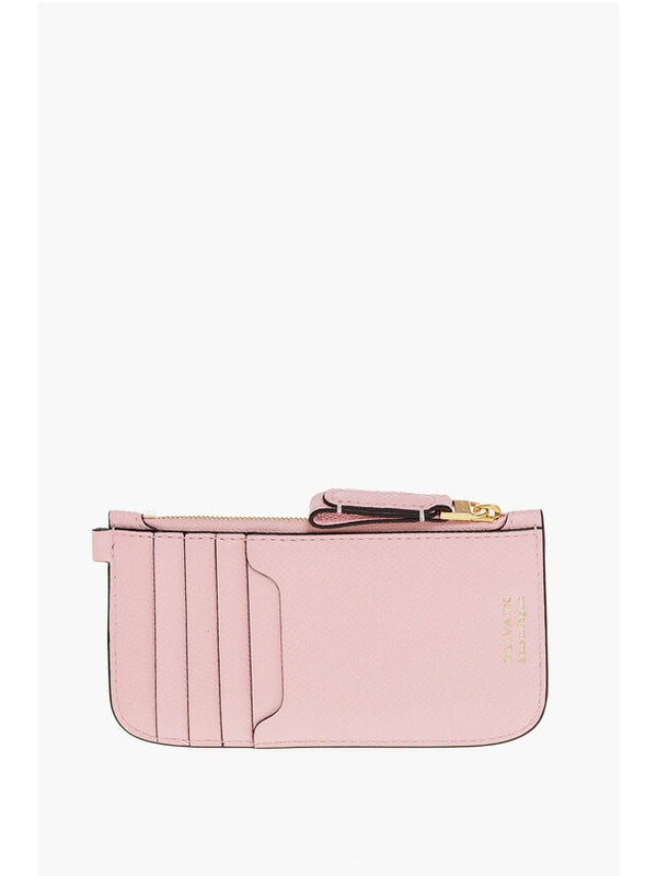 Delvaux Pink Card Holders