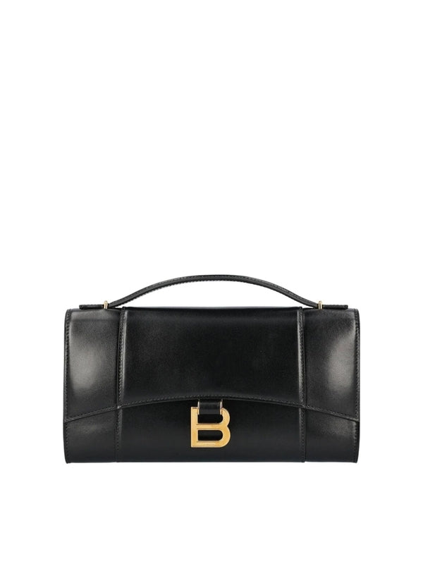 Balenciaga Hourglass Black Tote Bags