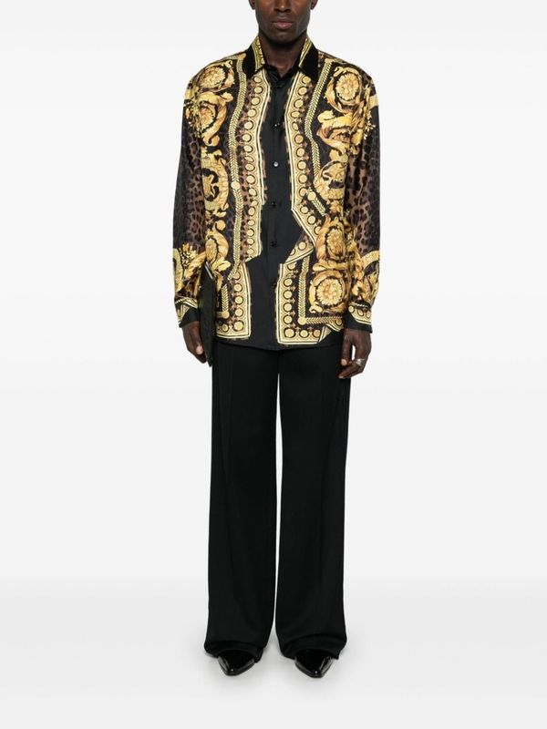 Wild Barocco Silk Shirt