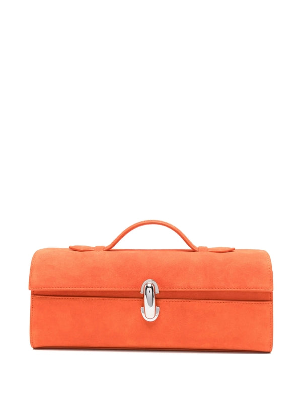 Savette Orange Clutch Bags