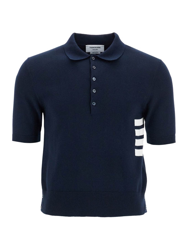 4-bar knit polo shirt Polo Shirts