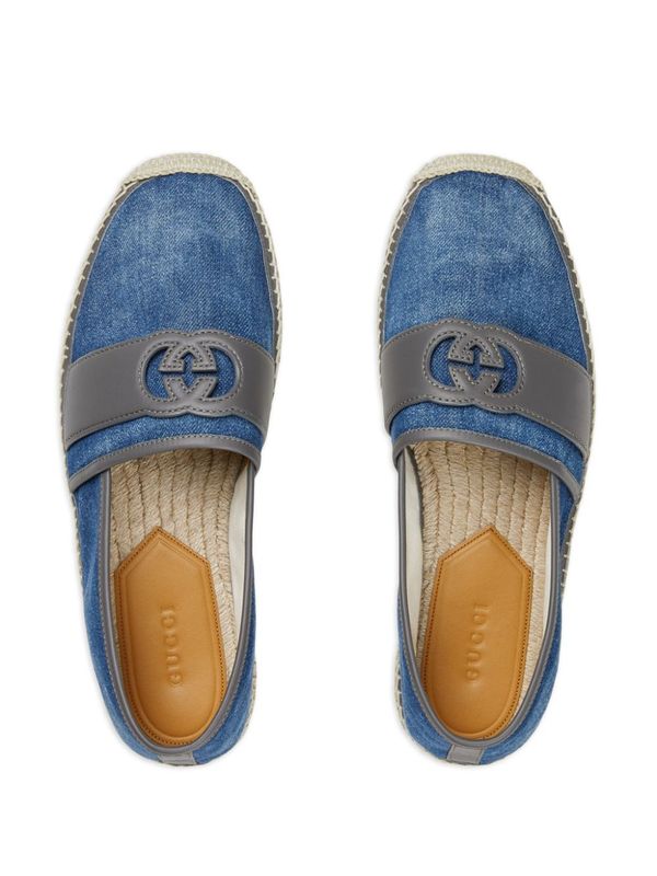 GG Denim Espadrilles