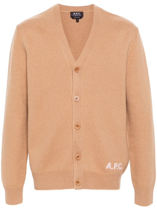 A.P.C. Beige Cardigan