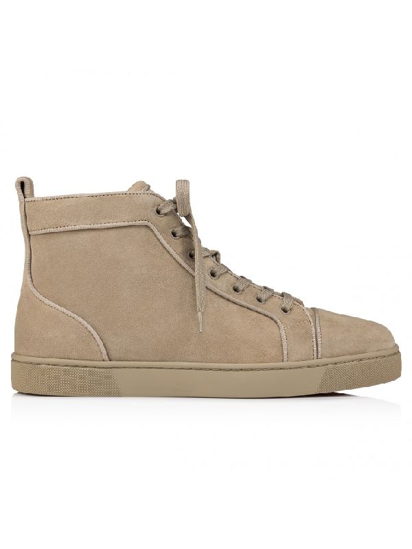 Suede High-Top Sneakers