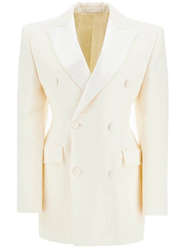 Hourglass Double Wool Tailored Jacket