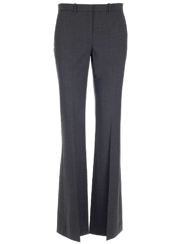 Wool Blend Flare Pants