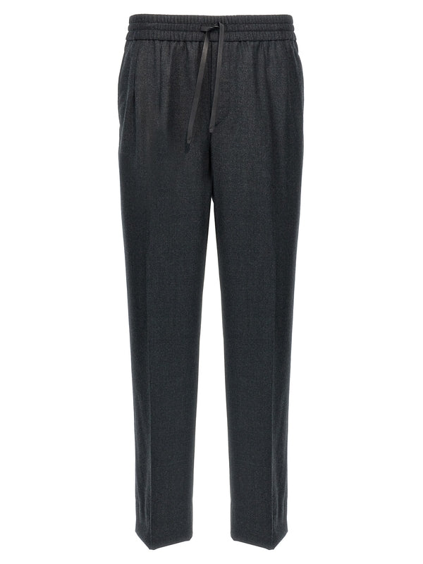 Straight Wool
  Pants