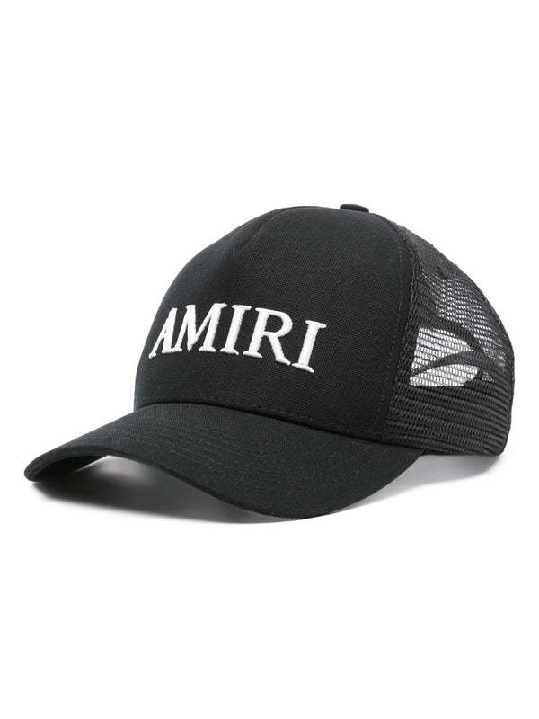 Amiri Black Ball Cap