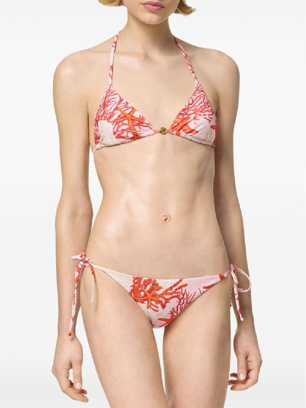 Baroque Sea Printed Bikini Bottom